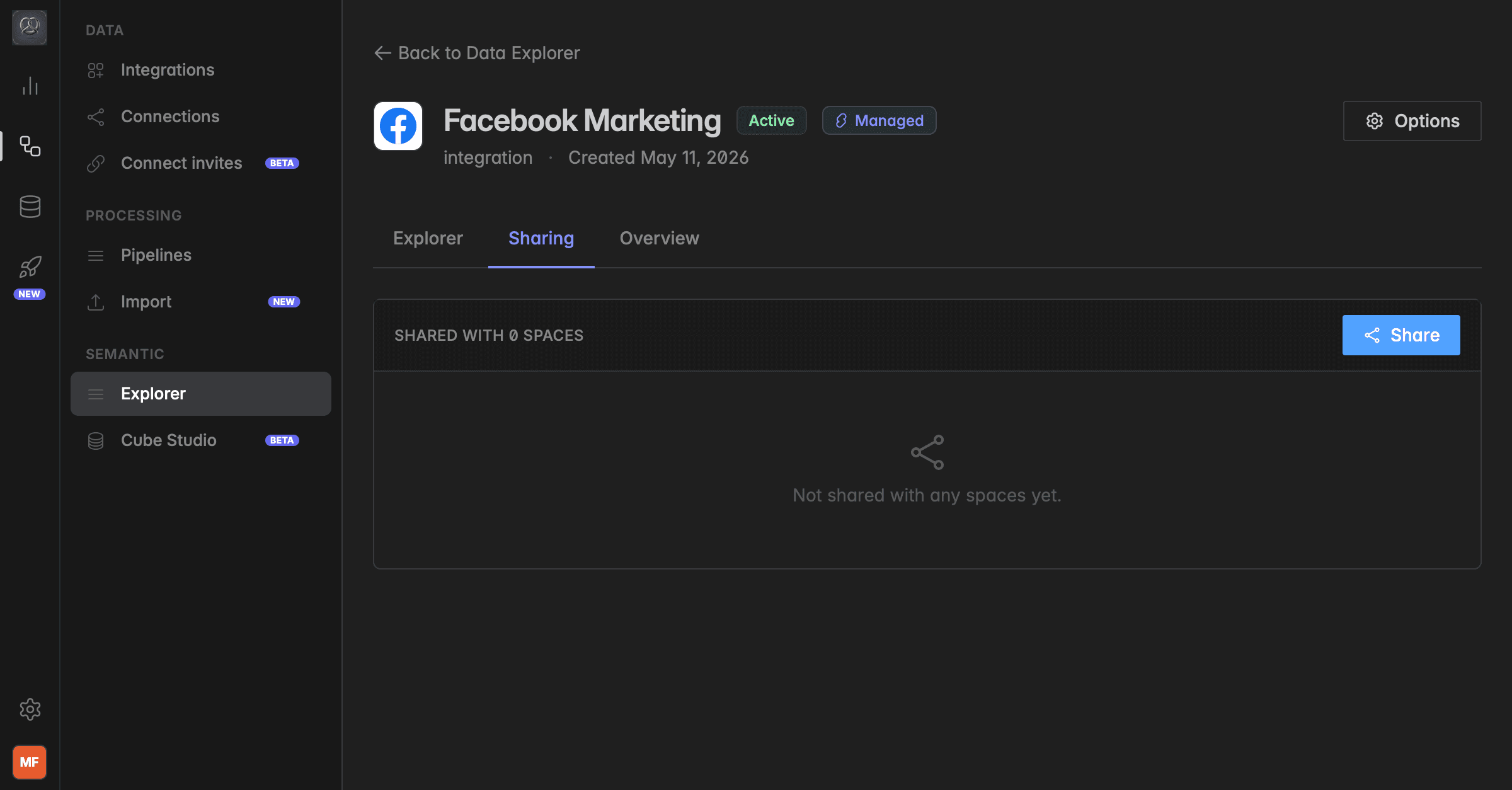 Share a data product